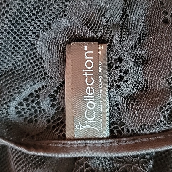 iCollection Sheer Lace Teddy bodysuit/ L. - Picture 9 of 12